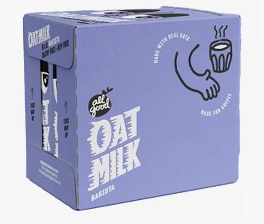 All Good Barista Oat Milk x6